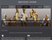 Tablet Screenshot of krystoffantier.com